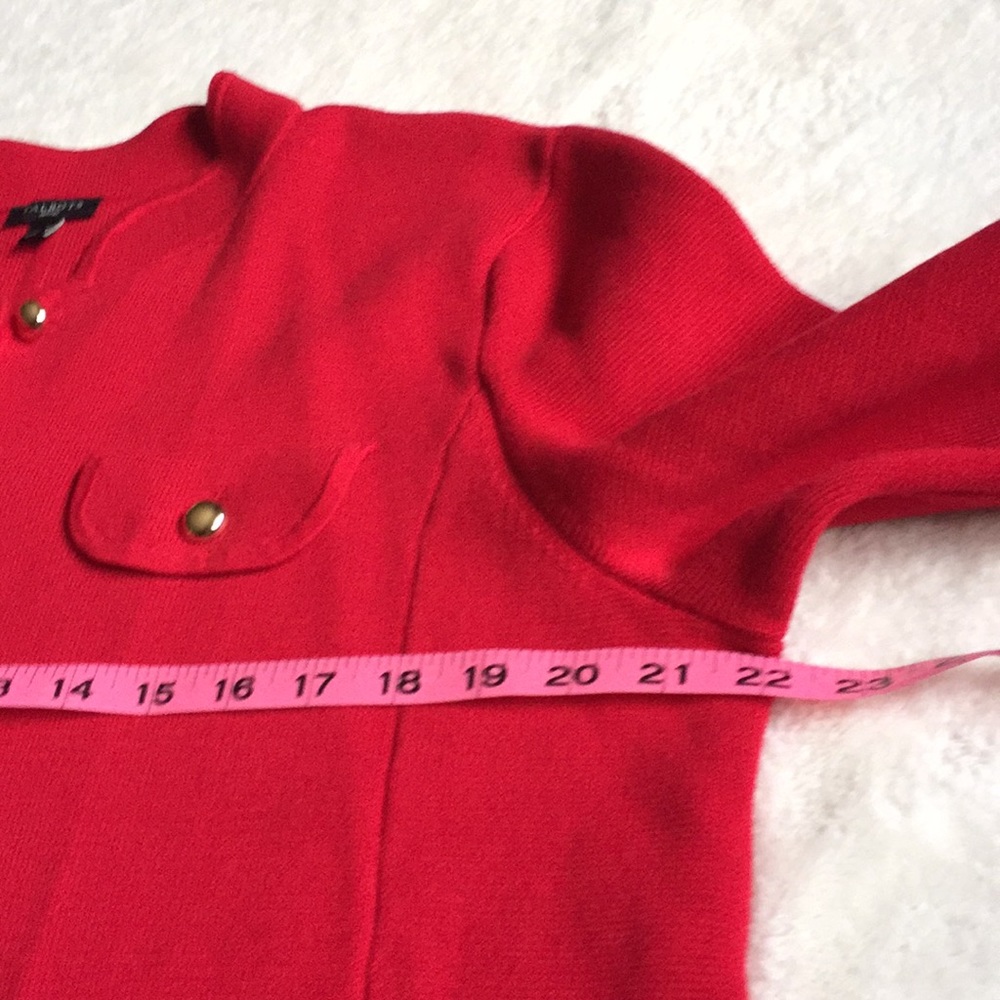 Talbots Stand Collar Sweater Jacket - image 7